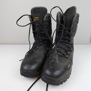 Klim Adrenaline Boots Mens Size 10 Black Goretex Thinsulate Snow 3108
